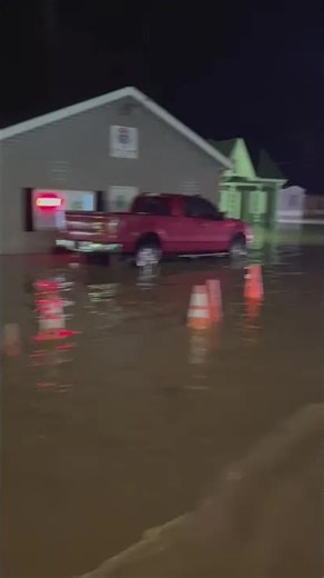 Intense flooding engulfs Millville, Butler County