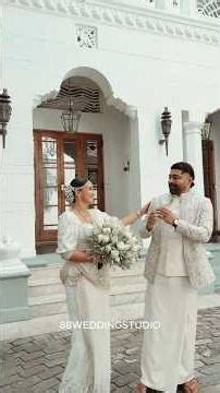 Kavinga Perera & Dumee 💕 | What's App - 0701027911 #bride #kandyanbride #fyp #anniversary #love #❤️