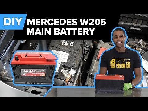 Mercedes-Benz W205 C300 Battery Replacement DIY (2012-2018 C250 & C350)