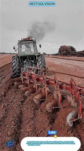 Système de charrue à socs multiples Skill Machine pour un travail du sol plus efficace