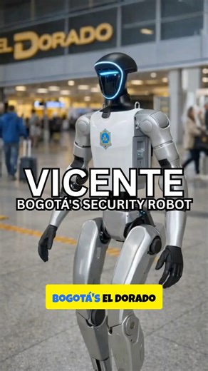 Bogotá Introduces Security Robot Named Vicente at El Dorado Airport