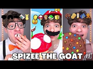 SPIZEE THE GOAT SPICY FOOD CHALLENGR | SPIZEE THE GOAT VIDEO COMPILATION 2025