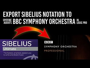 Export Sibelius Notation to BBC Symphony — #oneorchestra