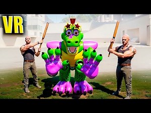 How many people does it take to defeat GIGA MONTY in BONELAB FNAF COOP MOD