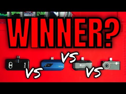 Don’t Buy a Thermal Camera Until You See This! FLIR One Pro vs Topdon TC001 vs Thermal Master P1/P3