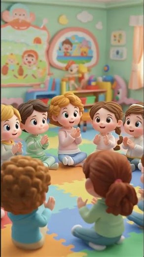 rolly Polly up and down English rhymes for children #toddlersongs #kidssongs #nurseryrhymes