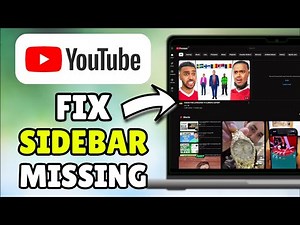 How To Fix YouTube Sidebar Missing (2026) - Fix Navigation Bar Missing on YouTube Account