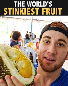 Hold your nose, because you can smell this fruit from 100 feet away!! If you’ve even been to south East Asia, chances are you have heard of durian. The best way to describe the smell is rotten socks in a sewer… but somehow, it’s kind of tasty! Have you ever tried durian? Follow Drew Binsky for more stories from every country in the world, and join me on IG: http://instagram.com/drewbinsky | Drew Binsky