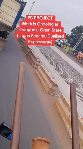 Odogbolu – Ogun – Lagos – Sagamu dualised concrete expressway construction going on strong... | Barr IsmaeelAhmed MediaTeam
