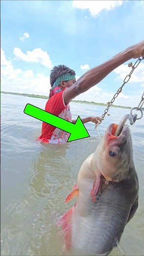 Best Carp Fishing Hack with Bait in River 🎣 #fishing #fishinglife #carpfishing