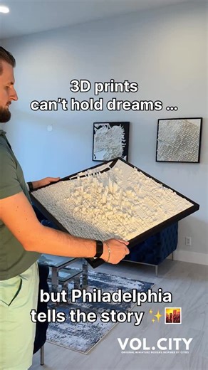 🌆 MODERN WALL ART | LIMITED | HANDCRAFTED DECOR 🇺🇸 on Instagram: "🌆 Philadelphia 3D City Art 24” Built on stories, not just streets. Handcrafted from real city data and turned into minimalist 3D wall art. Every line, every building — made with intention. A city that started it all, reimagined for your wall 🇺🇸✨ 🛒 Order via the link in bio"