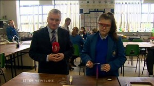 A Londonderry schoolgirl has been named UK Young Scientist of the Year. 15-year-old Maeve Stillman, from St Mary's College, won the title at the annual event in Birmingham. Her project looked at how some supplements can affect people when they are taking common medicines like paracetamol. Here's our North-West reporter, Keiron Tourish: | BBC Newsline