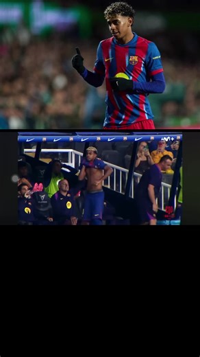 #cuando lamine comienza a retorcer la camiseta