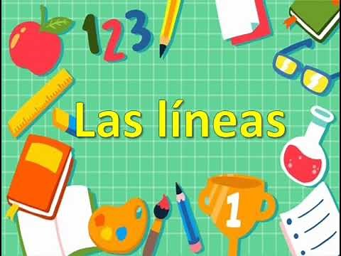 LAS LÍNEAS : RECTA, CURVA ,POLIGONAL Y MIXTA ( PARA NIÑOS)