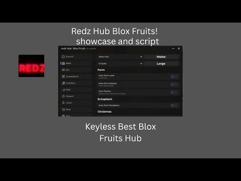 Redz Hub Blox Fruits OP Script Showcase