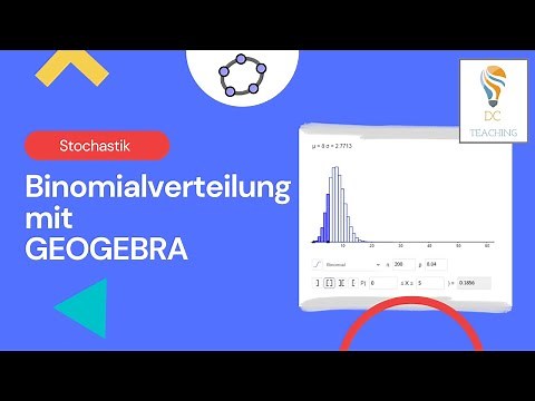 Die Binomialverteilung und ihre Eigenschaften mit GEOGEBRA