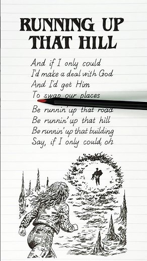 🌀🏃‍♀️ Max’s Song from Stranger Things - Running Up That Hill (Lyrics)