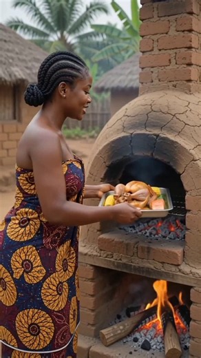 How to make Traditional Local-Oven Roast | Roasted Turkey, Salmon & Corn Nigerian Village Style.