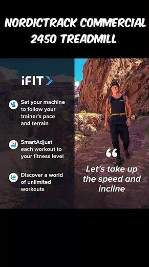 NordicTrack Commercial 2450 Treadmill - Powerful, Innovative, Comfortable