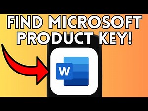 How to Find Your Microsoft Word Product Key (Full Guide) 2025!