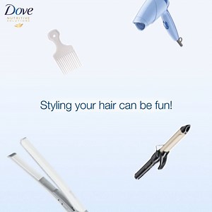 Hair styling does wonders to your hair. But did you know that it can be damaging too? Dove Intense Repair is here to repair and protect your hair from damages, even before they start! | Dove