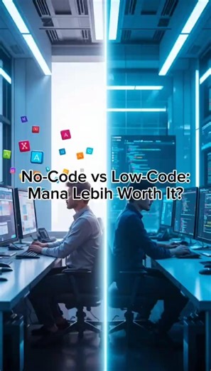 No-Code vs Low-Code: Mana Lebih Worth It? #ai #nocode #lowcode