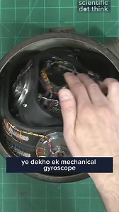 Mechanical gyroscope used in fighter jets 60 years ago