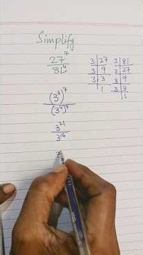 🎯Simplifying Fractions | Simplify Fractions in Easy Steps | Math Tutorial
