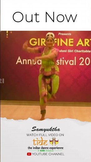 Indian Classical Bharatanatyam | Ananda Thandaveshwara | Solo Dance Performance by samyuktha #shiva