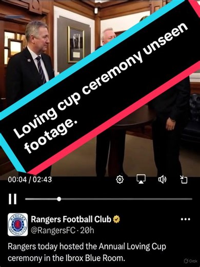 Unseen Footage from the Loving Cup Ceremony