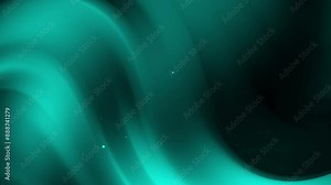 Abstract background with teal gradient and scattered light Stock Video