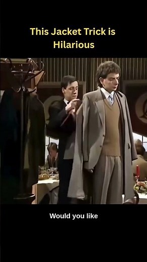 Classic Comedy This Jacket Trick is Hilarious 😂