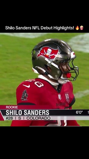 Shilo Sanders NFL Debut Highlights vs Titans