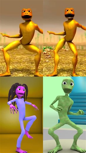 Dame Tu Cosita Alien Dance | All Variation Dame Tu Cosita Music Video