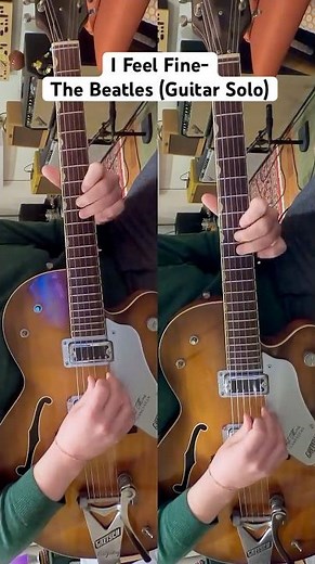 I Feel Fine- The Beatles (GUITAR SOLO)