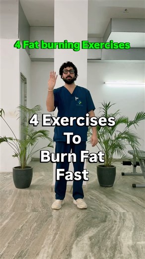 Standing Fat Burn Workout 🔥 No Jumping, No Running | 4 Exercises