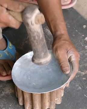 Strong iron bucket making process by skilled craftsmen! #Handmade #Craftsmanship #VillageWork