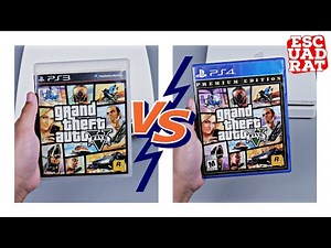 GTA 5 PS3 vs PS4 Graphic Comparison - Grand Theft Auto V (English)