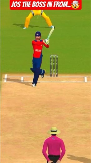 JOS THE BOSS IN FROM 🤯 #cricket #rc22release #realcricket24bowlingtips #cricketlover #realcricket22