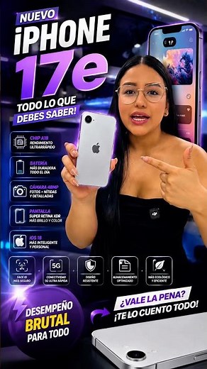 ⚠️ 7 things you need to know about the iPhone 17e before buying it 🔥👀 #apple #technology #tecmobile