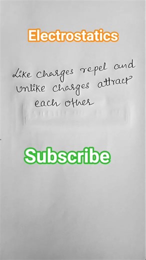 Electrostatics#physics #explorephysics #physicsconcepts