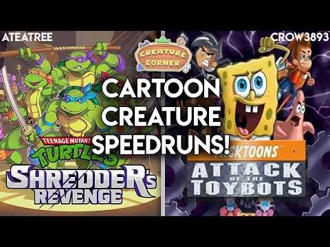 TMNT: Shredder's Revenge - Nicktoons: Attack of the Toybots - Creature Corner - GDQ Hotfix Speedruns