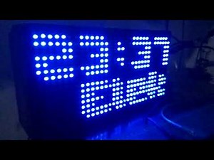 Font HJS589 DMD3 LCD LED P10