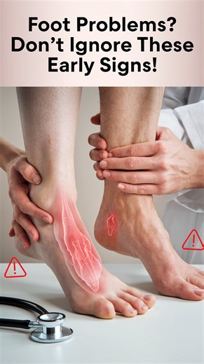 Early Signs of HEALTH Problems In Your Feet 🚨 Your Feet Could Be Warning You! Don’t ignore the early signs—tingling, numbness, swelling, or unusual pain in your feet could signal hidden health issues like diabetes, poor circulation, or nerve damage. Your feet can reveal a lot about your overall health—listen to them before it’s too late! 👣🩺 🧠 Stay informed. Stay healthy. #FootHealth #EarlySigns #HealthAwareness #PreventiveCare #DiabetesAwareness #CirculationHealth #NerveHealth #BodySignals #