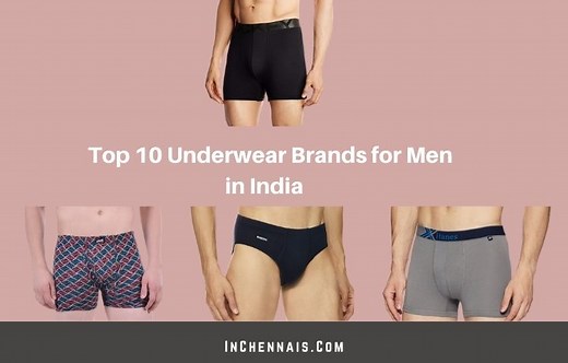 10 Best Underwear Brands in India for men - Inchennais