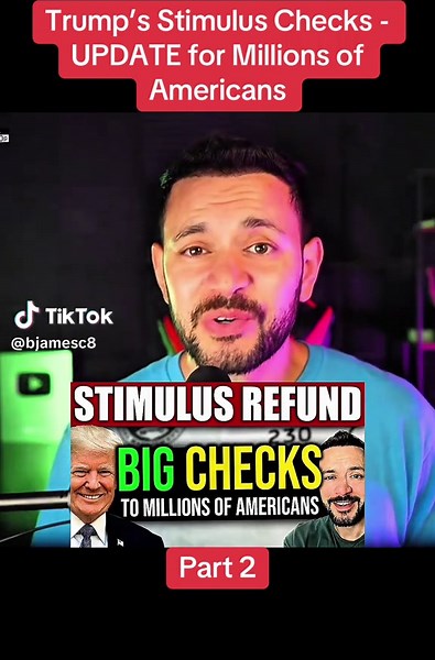 #Trump’s Stimulus Checks - UPDATE for Millions of Americans