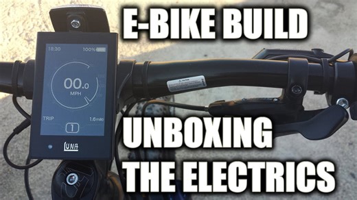 DIY e-bike build intro ~ unboxing the Luna Cycle BBSHD electric bike kit
