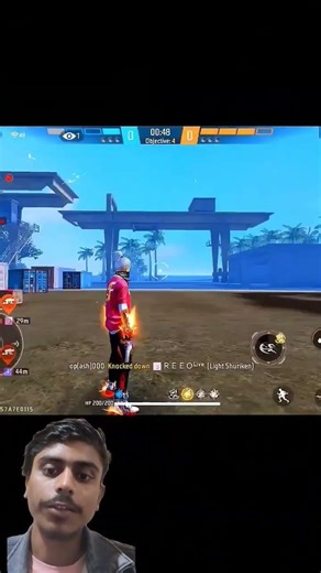 CS REGION -51 PLAYER GAMEPLAY [1VS4 CLUTCH] ACS KILL WITH USP GUN || #csrankpush #freefire