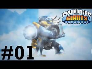 Skylanders Giants Wii U Co-op -- Chapter 1: Time of the Giants - Nightmare Mode