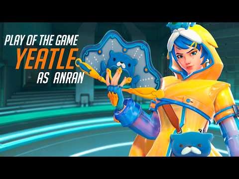Yeatle’s Anran Completely DESTROYS the Lobby! 35 ELIMS! POTG! [Overwatch Season 2 Top 500]